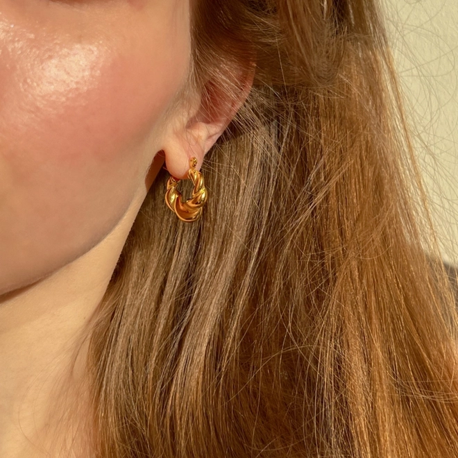 Сережки Floss gold