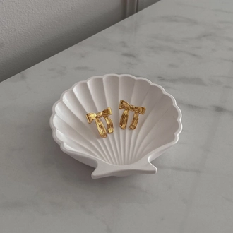 Сережки Bows gold