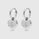 Сережки Heart silver