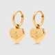 Сережки Heart gold