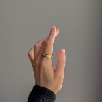Каблучка Love gold