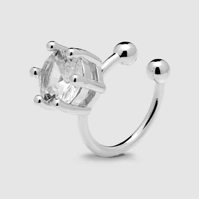 Кафф Cassie silver