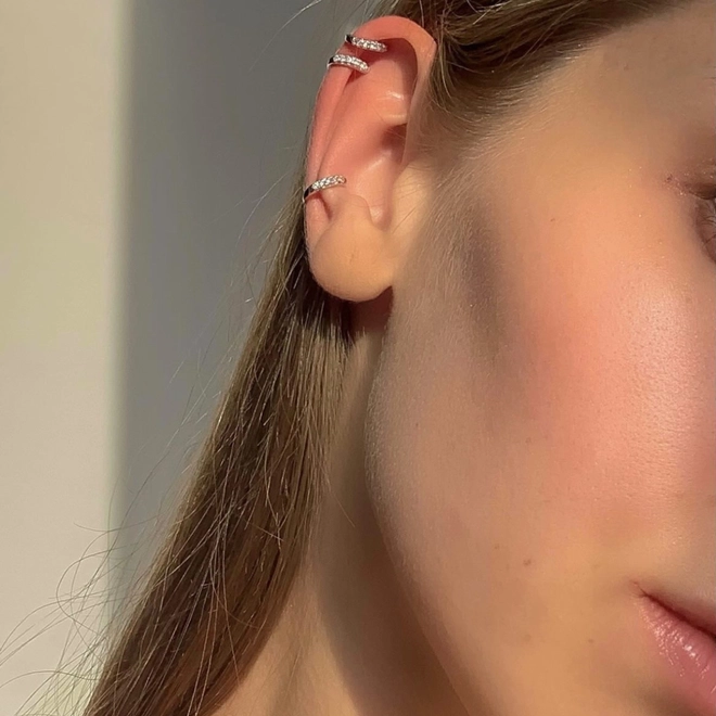 Кафф Naomi silver