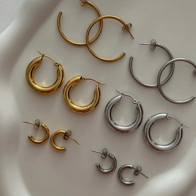 Сережки Capri silver