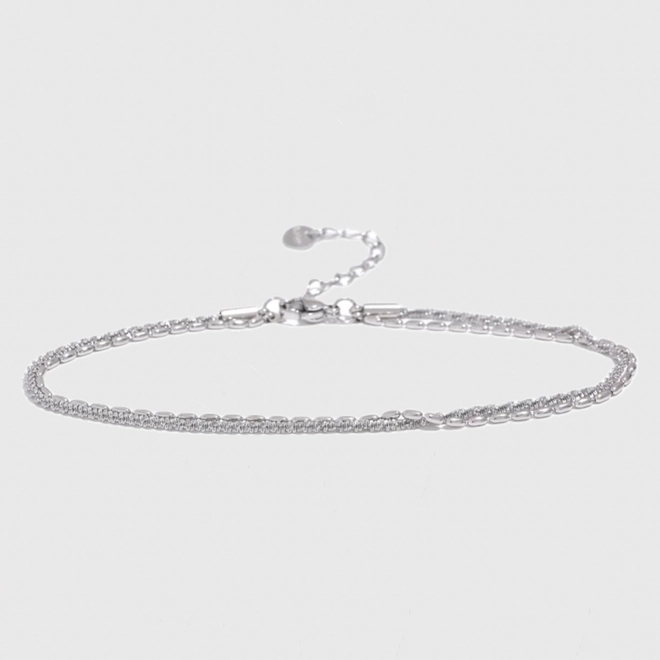 ПОДВІЙНИЙ АНКЛЕТ MOANA SILVER