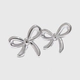 СЕРЕЖКИ BOWS MINI SILVER
