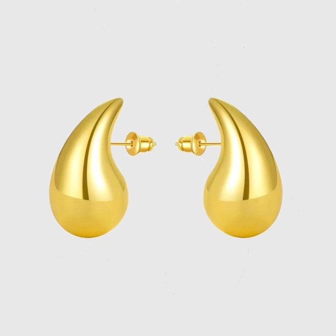 СЕРЕЖКИ DROPS GOLD