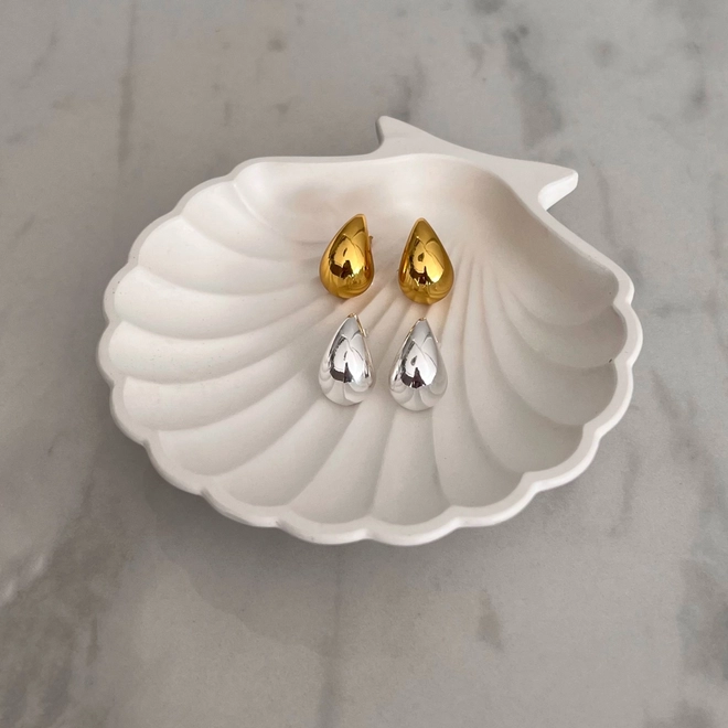 СЕРЕЖКИ DROPS SILVER