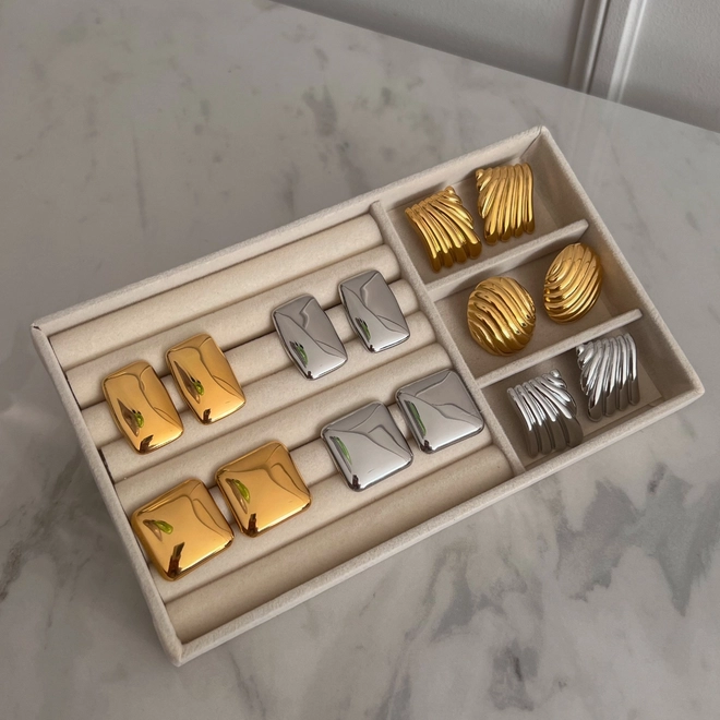 СЕРЕЖКИ SELENA GOLD