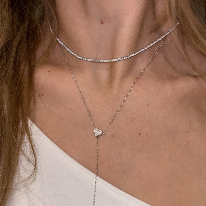 ЧОКЕР CANDY SILVER