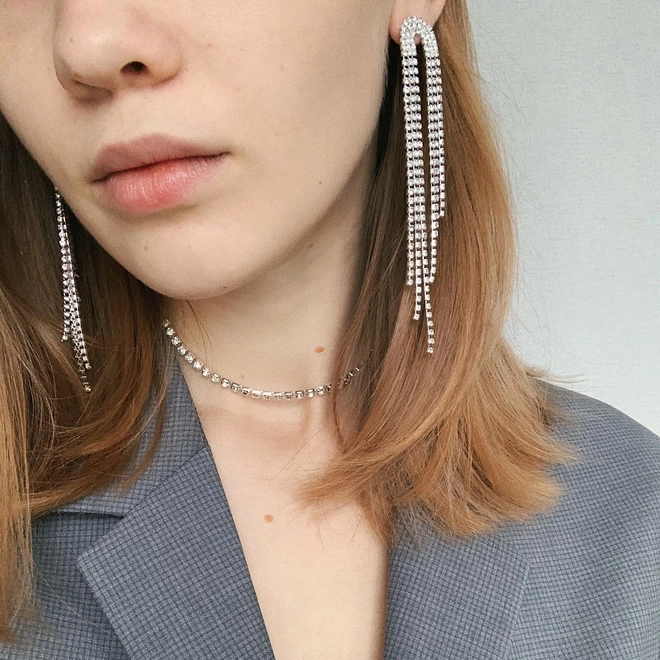 СЕРЕЖКИ SUNSET SILVER