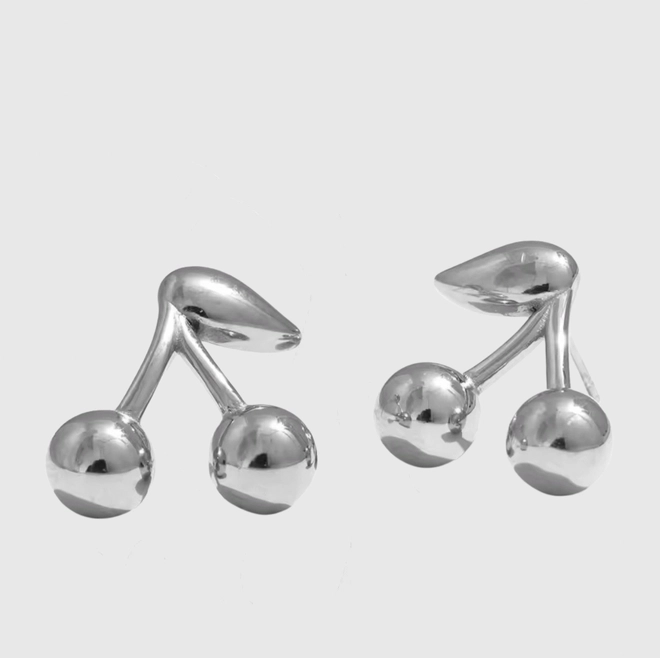 СЕРЕЖКИ CHERRY SILVER