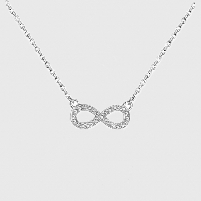 ПІДВІСКА INFINITY DIAMOND SILVER
