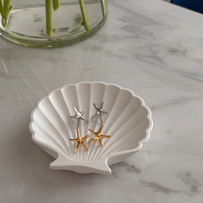 СЕРЕЖКИ STARFISH GOLD