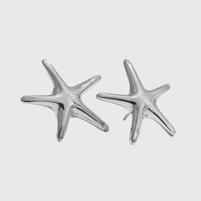 СЕРЕЖКИ STARFISH SILVER