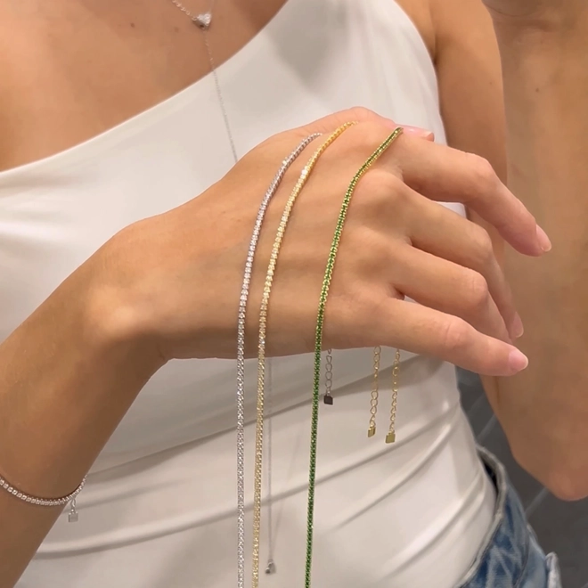 ЧОКЕР CANDY GREEN GOLD