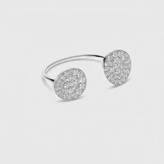 КАБЛУЧКА COINS DUO SILVER