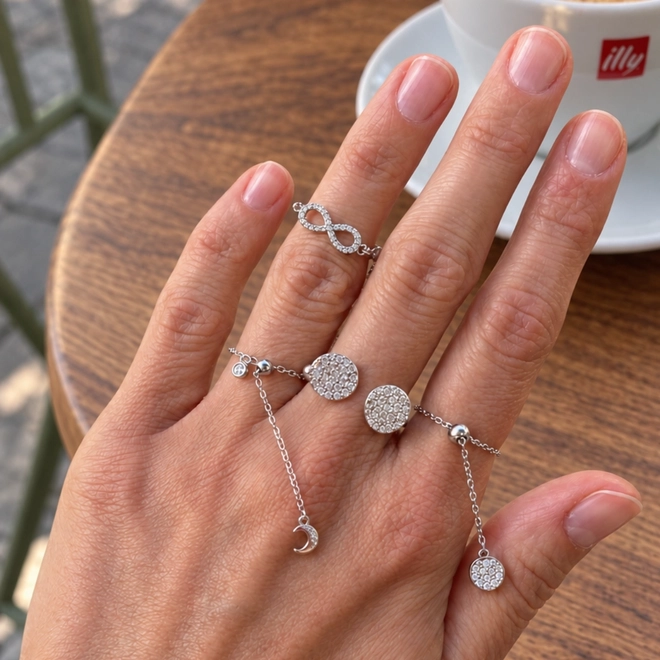 КАБЛУЧКА INFINITY SILVER