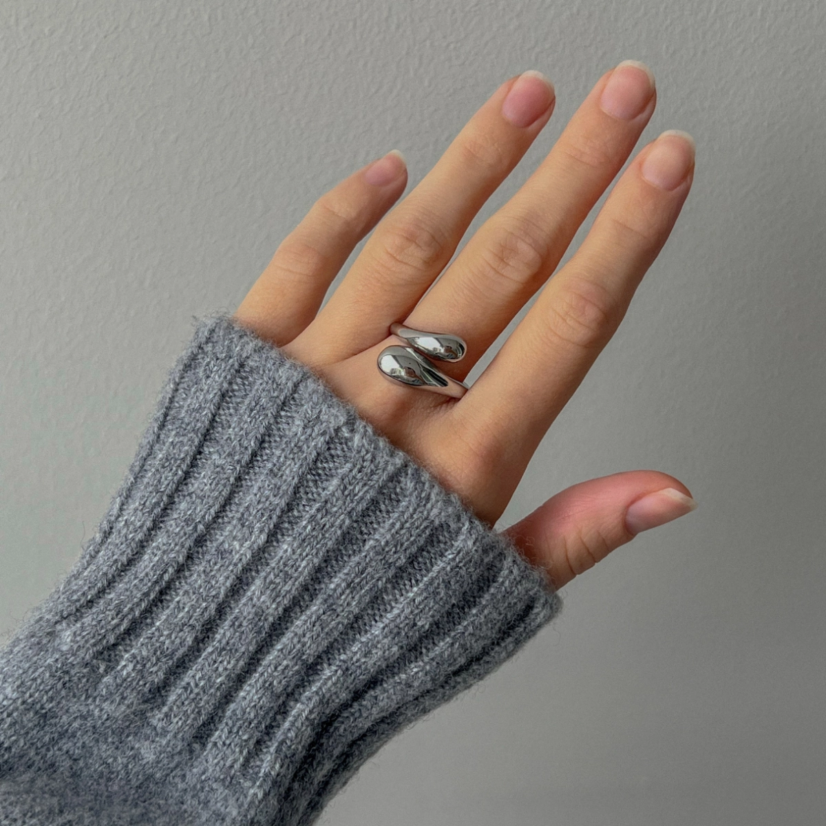 Каблучка Wave silver