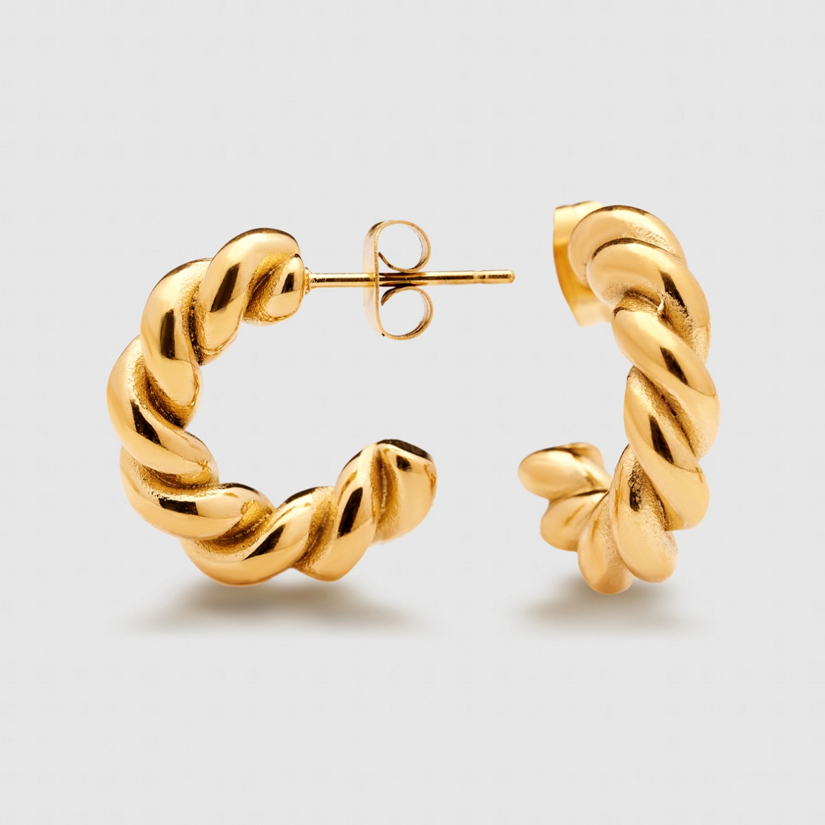 Сережки Twist gold