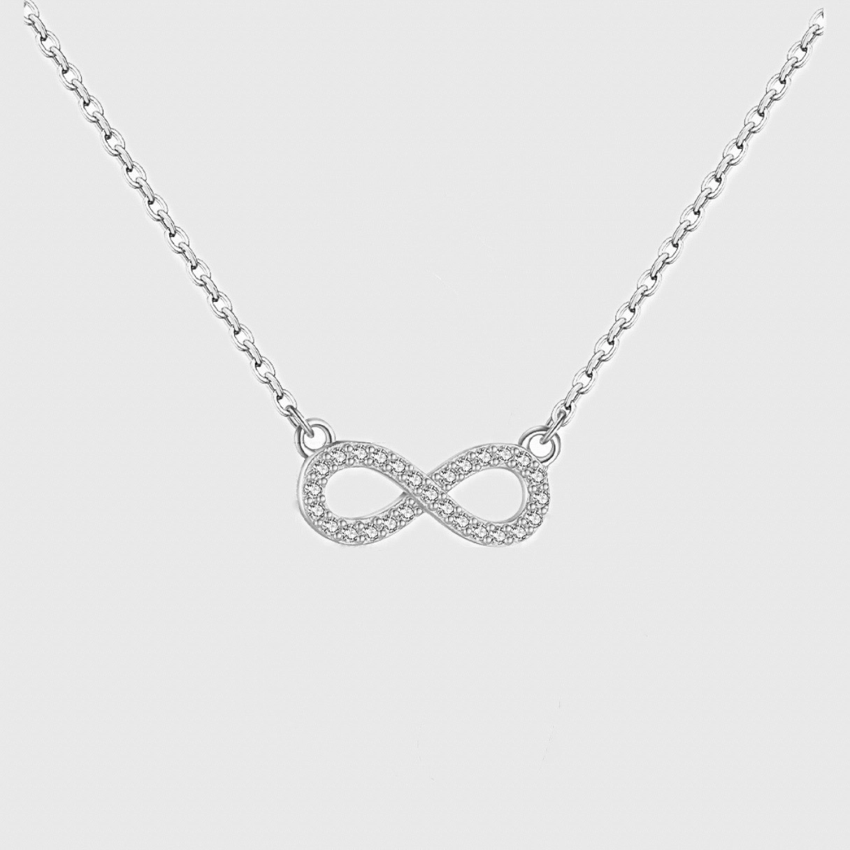 ПІДВІСКА INFINITY DIAMOMD SILVER