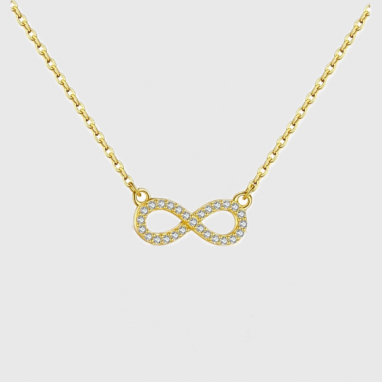 ПІДВІСКА INFINITY DIAMOMD GOLD