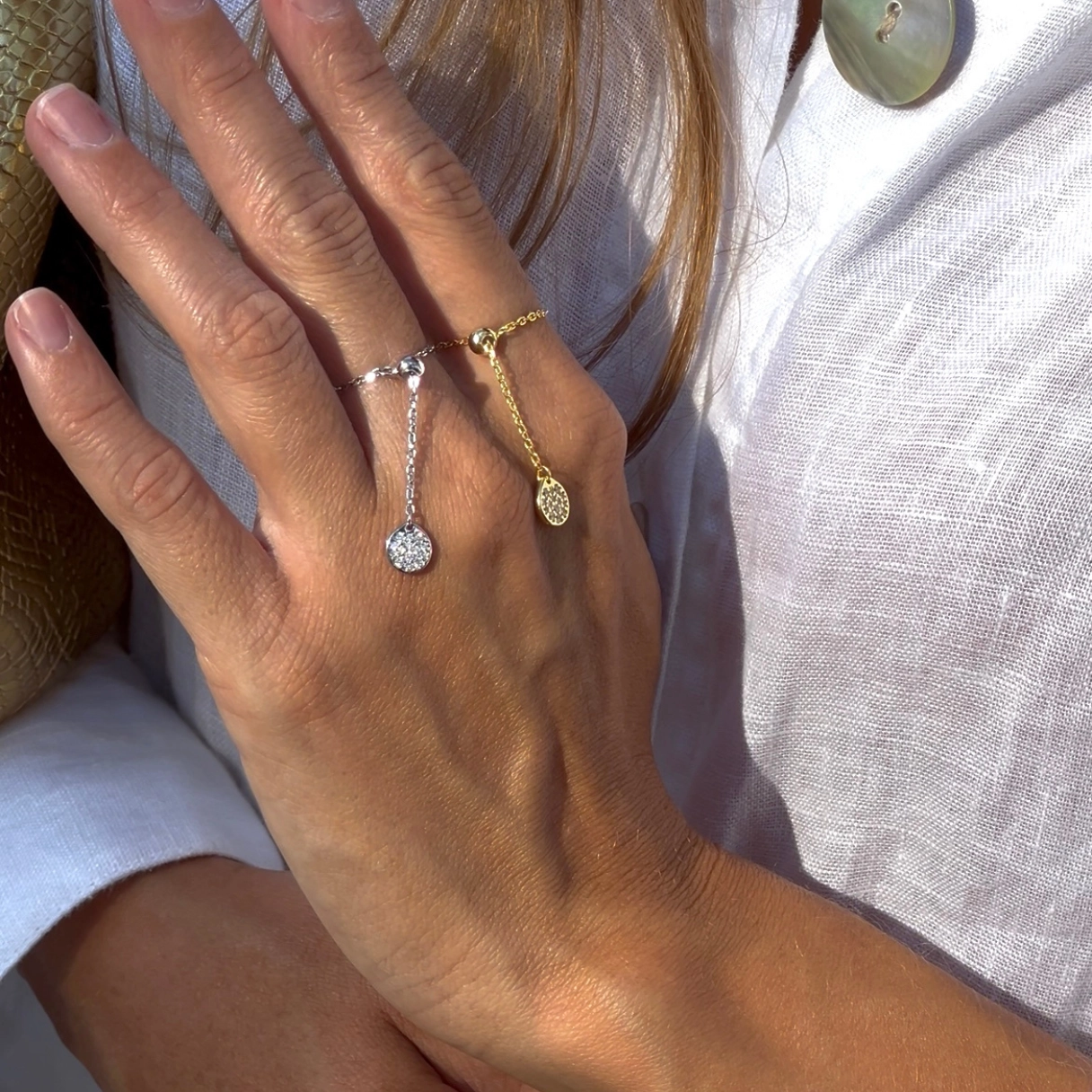 КАБЛУЧКА COINS DIAMOND SILVER