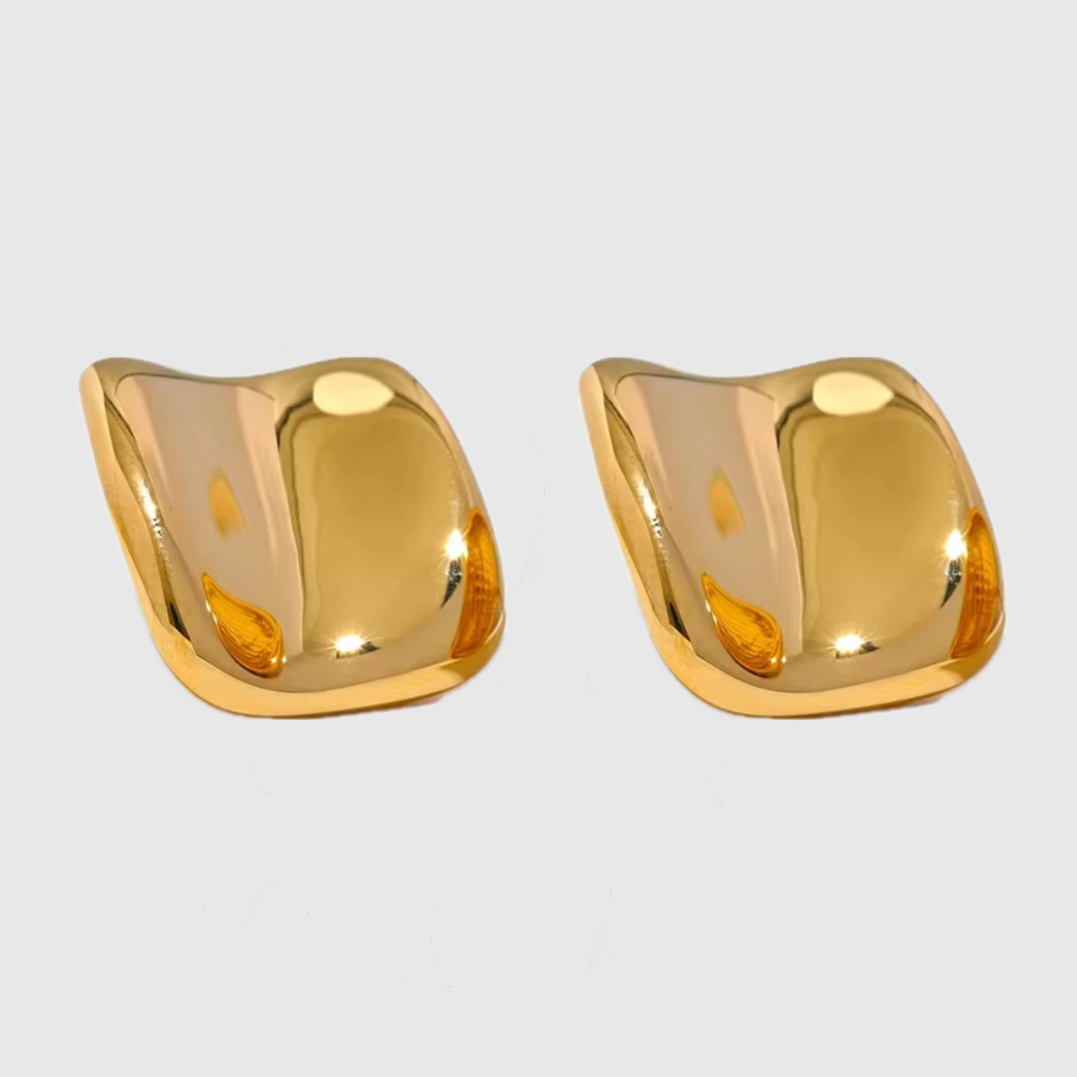 СЕРЕЖКИ LIQUID GOLD